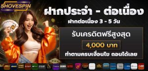 Shovespin-สิ่งที่ควรพิจารณาก่อนรับโปรโมชั่นพิเศษ
